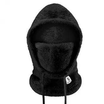 Qunature Arctic Velvet skidbalaclava, storlek M, svart
