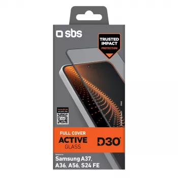 SBS D3O härdat glas för Samsung Galaxy A37 / A36 / A56 / S24 FE (1 st.)