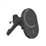 PURO Car Holder with Qi2 Charger, MagSafe Compatible, Black