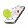 SBS Track My Circle spårare kompatibel med Apple Find My, grön