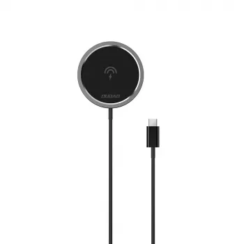 Dudao A12XS 15W MagSafe-kompatibel trådlös laddare, svart