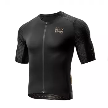 Rockbros YDDX011 Diamond kortärmad cykeltröja, storlek XL, svart