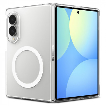 Spigen AirSkin MagSafe-skal för Samsung Galaxy Z Fold 8, Clear/White