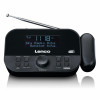 Lenco CR-615BK Radio Alarm Clock with Projection, DAB+/FM, black