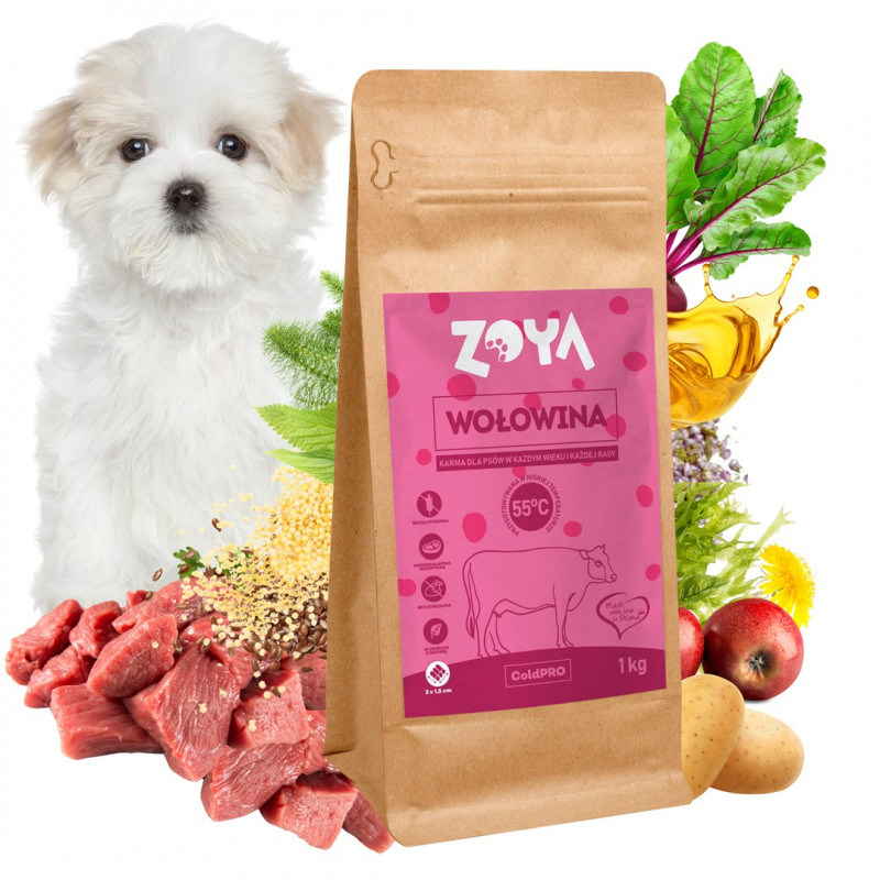 ZOYA ColdPRO torrfoder för hundar, 1 kg