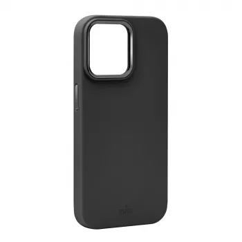 Puro Icon Mag Pro MagSafe silikonfodral för Apple iPhone 15 Pro Max, svart