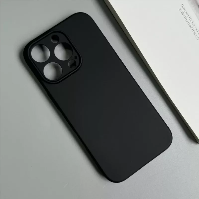 Hurtel Soft Case för iPhone 16 Pro Max, svart