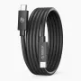 Orico TBZ5-10-BK USB4-kabel kompatibel med Thunderbolt 5, 80Gbps, 240W, USB-C till USB-C, 1 m, svart