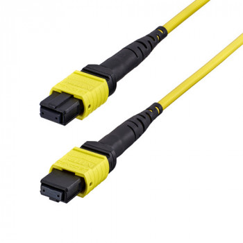 StarTech.com OS2MTP12BOFNP1M MTP/MPO-12 Single-Mode Fibre Patch Cable (1 m), APC