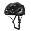 Rockbros ZK-077 cykelhjälm med integrerad multidirektionell belysning 57–61 cm, svart