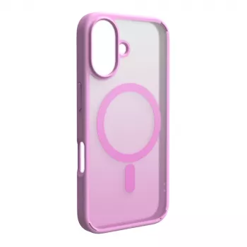 Puro Gradient MagSafe-silikonskal för iPhone 16, rosa