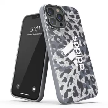 Adidas OR SnapCase Leopard skal för Apple iPhone 13 Pro Max, grå