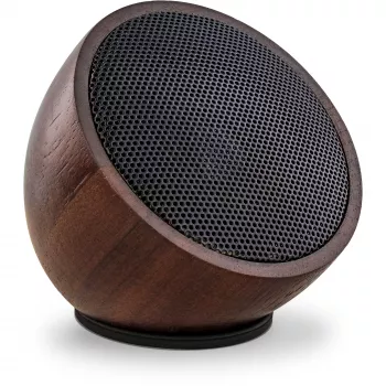InLine woodwoom portabel Bluetooth-högtalare, 3 W, valnöt