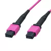 LogiLink MPO patchkabel 12 ledare OM4, MPO/PC F/F, typ B, 1 m (FM7LC01)