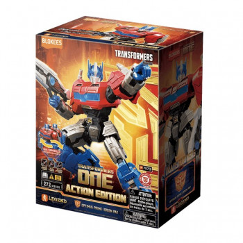 Blokees Transformers Action Edition Optimus Prime / Orion Pax Collectible Figure 71173