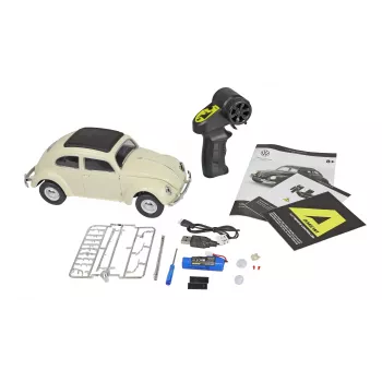Amewi VW Typ 1 1950 Beetle RC-bil, 1:16, RTR, beige