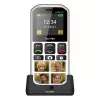 Beafon SL290pro LTE SL290PROLTE_EU003BW Silver Line 4G stortangentstelefon, svart-vit, silver