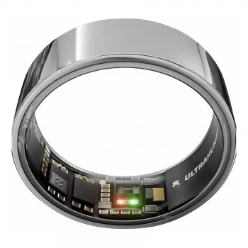 Ultrahuman Ring AIR Smart Ring, Size 12, Space Silver