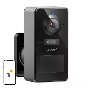 Arenti Wire-Free Wi-Fi 4MP/2.5K Rechargeable Battery Cam