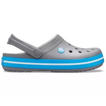 Crocs Crocband clogs unisex, grå, blå, vit