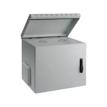 EFB-Elektronik 19 inch Wall-Mount Cabinet IP55, 20U, Glass Door, 600 mm Depth, RAL 7035 (691720IP55.2G)