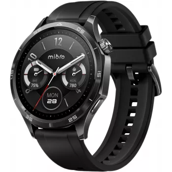 Mibro Watch GT Smartwatch, Black, 2 Straps