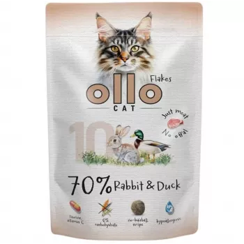 Ollo Cat Pouch No. 10 Rabbit & Duck 85 g