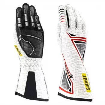 Sabelt G39 Sim Racing Gloves - Size L, White