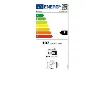 Samsung GU65U8079HUXZG U8079H 65 inch 4K Ultra HD LED Smart TV, Vision AI, Tizen, 60 Hz, Wi-Fi, 3x HDMI, USB, LAN, Black