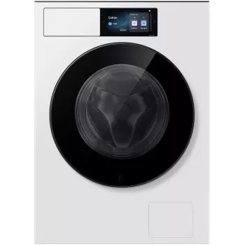 Samsung WF90H09C4WT2 9 kg 1400 rpm Front Load Washing Machine with Ecobubble Technology, Digital Inverter Motor, VRT Plus, Diamond Drum, LED Display, White