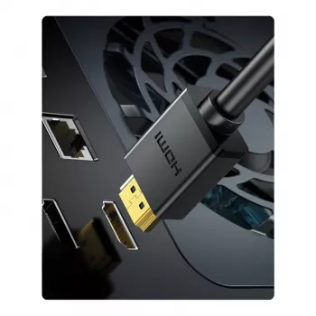 UGREEN HD106 HDMI to DVI Cable, 2m, Black, 1080p, Gold-Plated, Triple Shielded