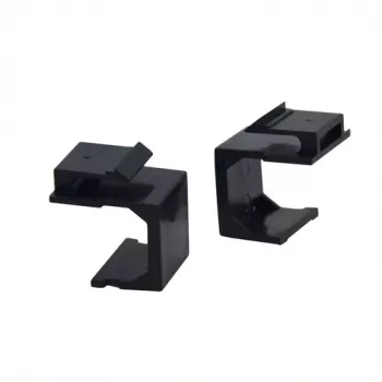 VALUE modulinsats lock – svart (pack)